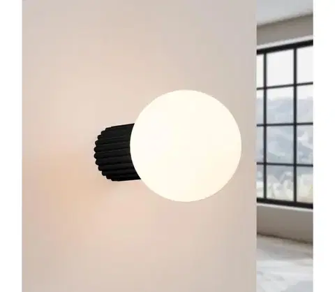 Svietidlá  SL.1712 - Kúpeľňové nástenné svietidlo HALO 1xG9/8W/230V IP44 čierna SL.1712