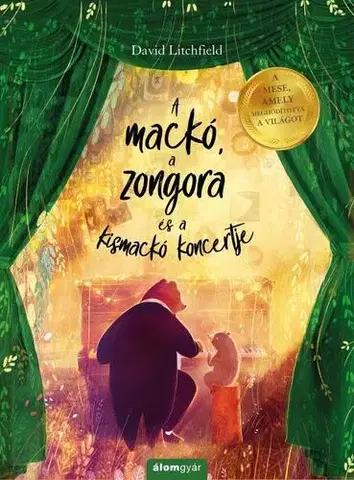 Rozprávky A mackó, a zongora és a kismackó koncertje - David Litchfield