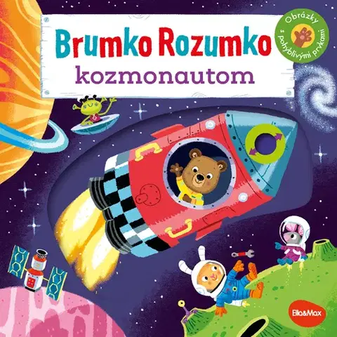 Leporelá, krabičky, puzzle knihy Brumko Rozumko kozmonautom - Benji Davies,Benji Davies