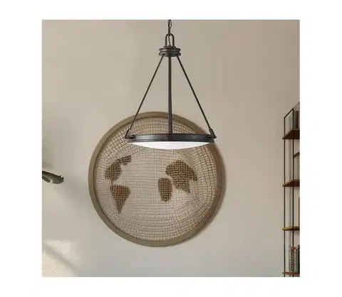 Svietidlá Elstead Hinkley HK-COLLIER-P-BX - Luster na reťazi COLLIER 4xE14/40W/230V, priemer 54,3 cm HK-COLLIER-P-BX