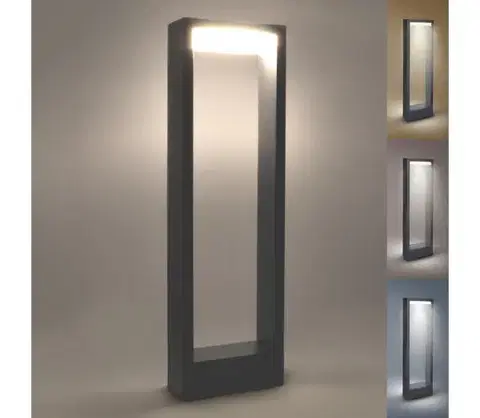 LED osvetlenie BRILAGI-LED Vonkajšia lampa RAGUSA LED/7W/230V 3000/4000/6000K antrac. IP54 50 cm WO-HR60072-500-OEM-ANT