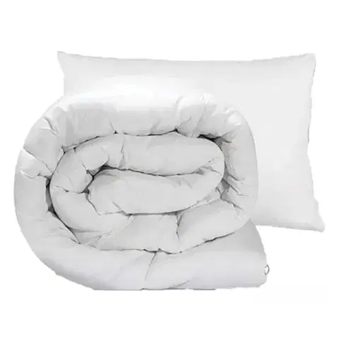 Prikrývky Set Ekonomik Peach vankúš 90x70cm+paplón 140x200cm TiaHome