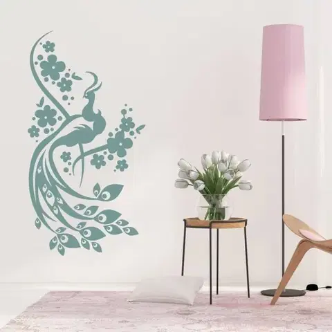 Šablóny na maľovanie Šablóny na maľovanie - Páví ornament