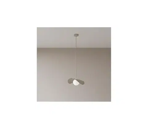 Svietidlá EMIBIG Závesný luster na lane RITUAL 1xG9/8W/230V béžový 1632/1M