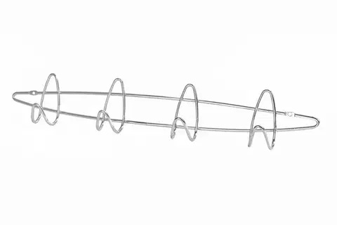Vešiaky MAKRO - Vešiak štyri háčiky, dĺžka 50cm