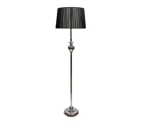 Lampy  Stojacia lampa GILLENIA 1xE27/60W/230V čierna 51-21420