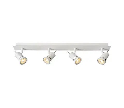 Svietidlá Lucide 17990/20/31 - LED bodové svietidlo TWINNY-LED 4xGU10/4,5W/230V biele 63 cm 17990/20/31