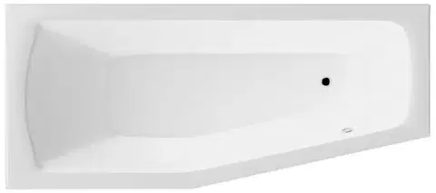 Vane AQUALINE - OPAVA vaňa 160x70x44cm, ľavá, biela C1670