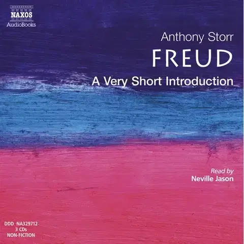 Psychiatria a psychológia Naxos Audiobooks Very Short Introductions – Freud (EN)