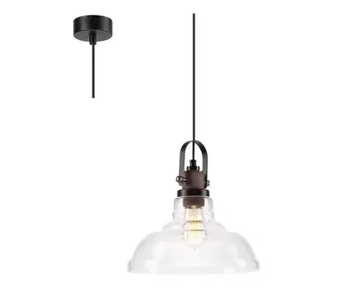 Svietidlá  Luster na lanku SINGLE 1xE27/60W/230V LM-1.1/82 miedz