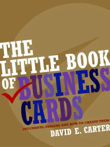Cudzojazyčná literatúra Little Book Of Business Cards