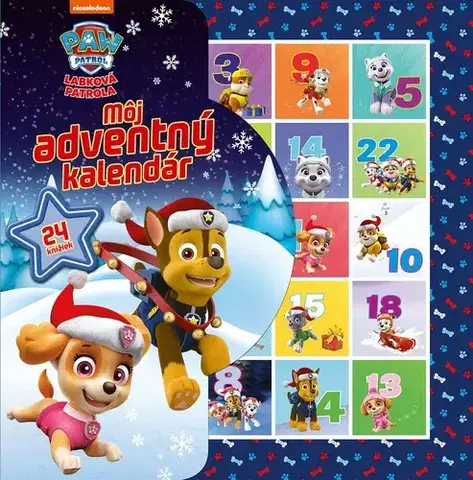 Rozprávky Labková patrola - Môj adventný kalendár - Kolektív autorov