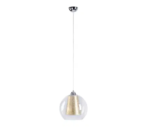 Svietidlá  Luster na lanku KULANA 1xE27/60W/230V zlatá 161/22