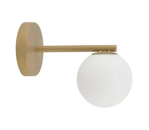 Svietidlá  Nástenná lampa GAMA 1xG9/12W/230V zlatá 33335