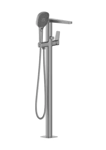 Kúpeľňové batérie KFA - Batéria Malaga, vaňová, voľne stojaca, PVD gun metal grey 4525-510-61
