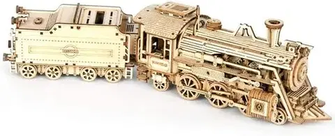 3D puzzle 3D Creative Drevené 3D puzzle Lokomotíva