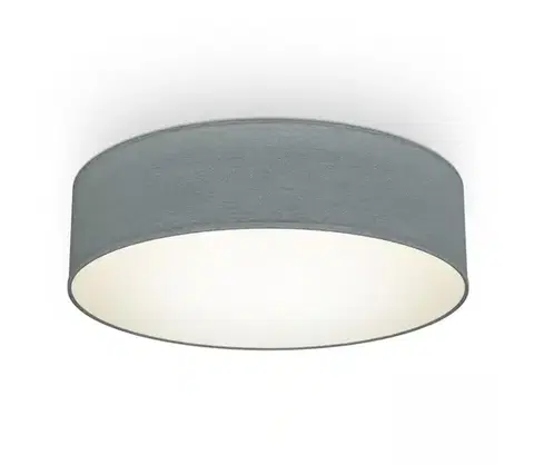 Svietidlá  Stropné svietidlo 2xE27/40W/230V, priemer 38 cm, sivé 9A21968