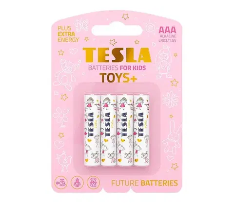 Batérie primárne TESLA TOYS GIRL AAA 4ks 11030421