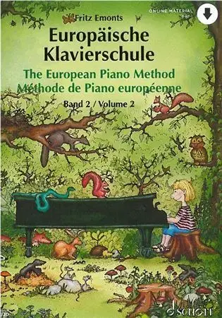 Hudba - noty, spevníky, príručky Europaische Klavierschule/The European Piano Method, Band 2 / Volume 2 - Fritz Emonts