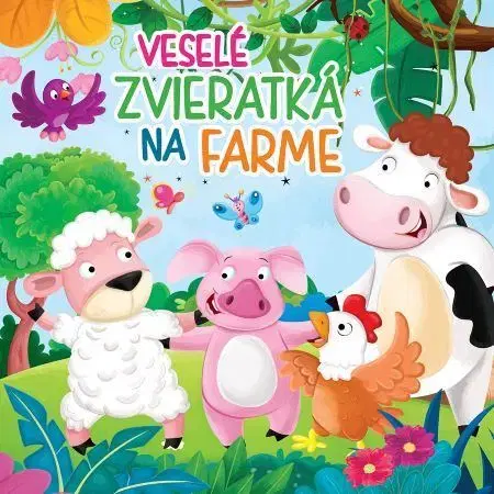 Leporelá, krabičky, puzzle knihy Veselé zvieratká na farme