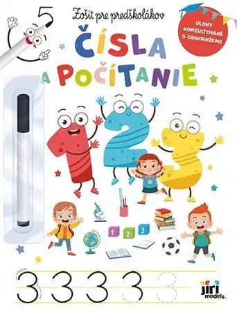 Príprava do školy, pracovné zošity Zošity pre predškolákov - Čísla a počítanie