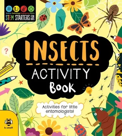 Nalepovačky, vystrihovačky, skladačky Insects Activity Book - Sam Hutchinson