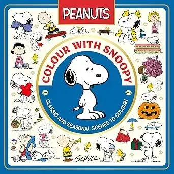 Maľovanky pre dospelých Official Peanuts: Colour with Snoopy - Charles M. Schulz