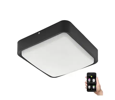 Svietidlá Eglo 97295 - LED Stmievateľné vonkajšie stropné svietidlo PIOVE-C LED/14,6W/230V 97295