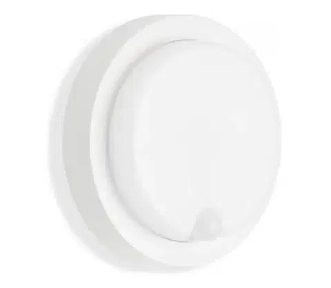 LED osvetlenie Telefunken - LED vonkajšie nástenné svietidlo so senzorom, 12 W, 230 V, IP44, biele 315306TF