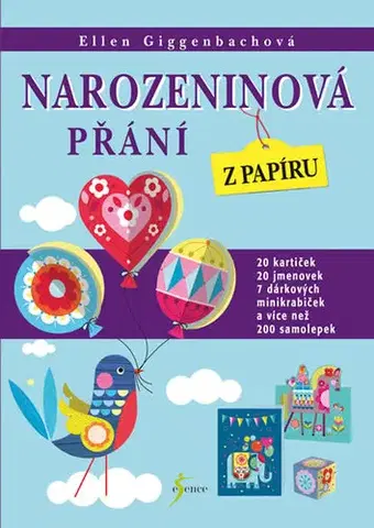 Výrobky z papiera Narozeninová přání z papíru - Ellen Giggenbach
