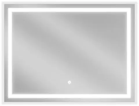 Kúpeľňové zrkadlá MEXEN - Miko zrkadlo s osvetlením 80 x 60, LED 600 9819-080-060-611-00