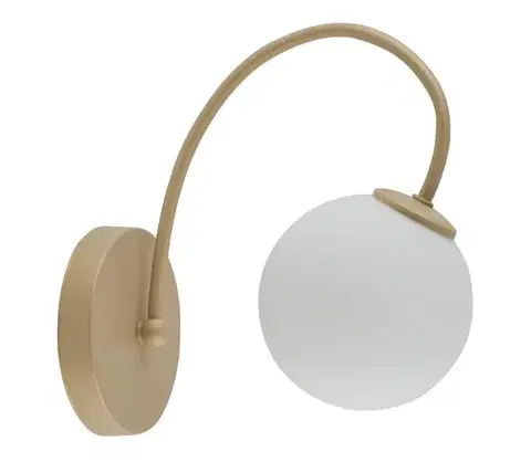 Svietidlá  Nástenná lampa VELVET 1xG9/12W/230V zlatá 33358