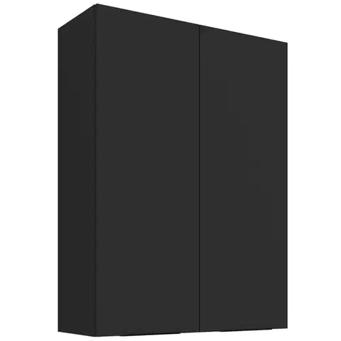 Kuchynské skrinky visiace Kuchynská skrinka Aria-Bl/Bl Anti Fingerprint 80g-108 2f