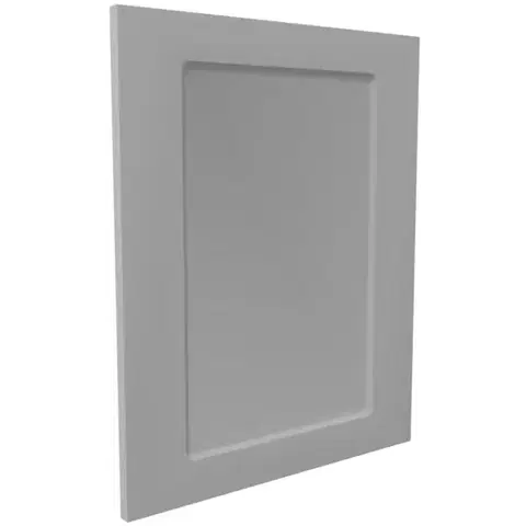 Kuchynské skrinky Čelo skrinky Luxeo F15-D60FZW rám grey