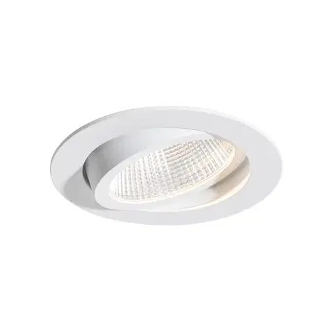 Zapustené svietidlá Zapustené bodové svietidlo biele 9,5 cm vrátane LED 1015 lm stmievateľné IP65 - Gaius