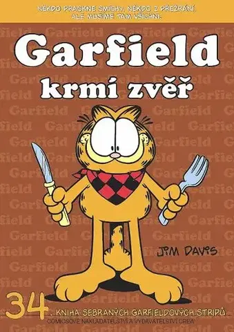 Komiksy Garfield krmí zvěř č. 34 - Jim Davis