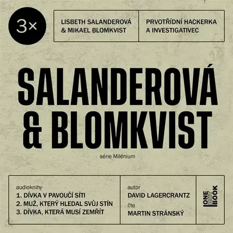 Detektívky, trilery, horory OneHotBook 3x Salanderová & Blomkvist #2