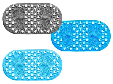 Kúpeľňové predložky MAKRO - Podložka do vane 66x35cm rôzne farby, umelá hmota