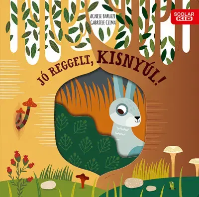Leporelá, krabičky, puzzle knihy Jó reggelt, kisnyúl! - Gabriele Clima,Agnese Baruzzi,Bori Györe