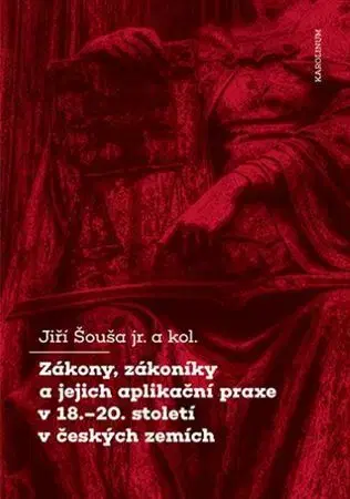 Dejiny práva Zákony, zákoníky a jejich aplikační praxe v 18.–20. století v českých zemích - Kolektív autorov,Jiří Šouša jr.