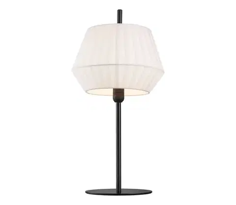 Lampy Nordlux - Stolná lampa DICTE 1xE14/40W/230V biela/čierna 2112405001