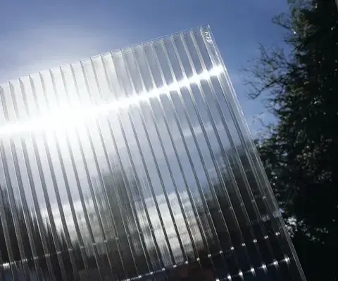 Záhradné pergoly Hliníková pergola 4,95 x 3 m biela / polykarbonát Dekorhome