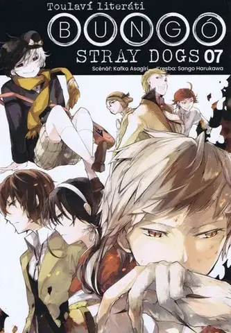 Manga Bungó Stray Dogs - Toulaví literáti 7 - Kafka Asagiri,Sango Harukawa,Petr Kabelka,Eliška Kabelková Vítová