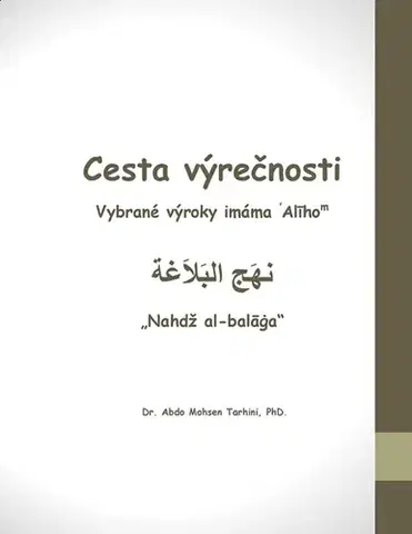 História - ostatné Cesta výrečnosti - Abdo Tarhini