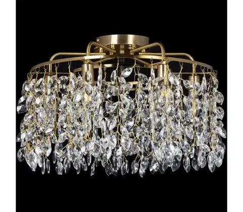 Svietidlá  Prisadený luster 6xE14/60W/230V pr. 50 cm zlatá P-E2661/6