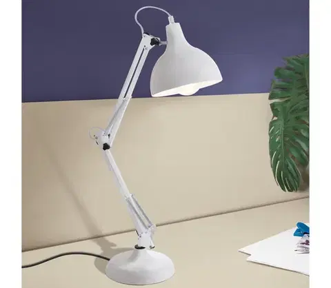 Lampy Eglo 94699 - Stolná lampa BORGILLIO 1xE27/40W/230V 94699