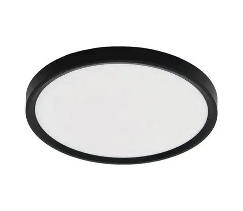 Svietidlá Fulgur s-42587-LED Stropné sviet. so senz. NOMY-S 24W/230V 3000/4000/6000K IP40 čierna s-42587