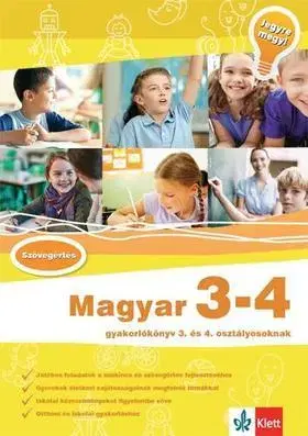 Učebnice pre ZŠ - ostatné Magyar 3-4 - Gyakorlókönyv 3. és 4. osztályosoknak - Szabó M. Ágnes