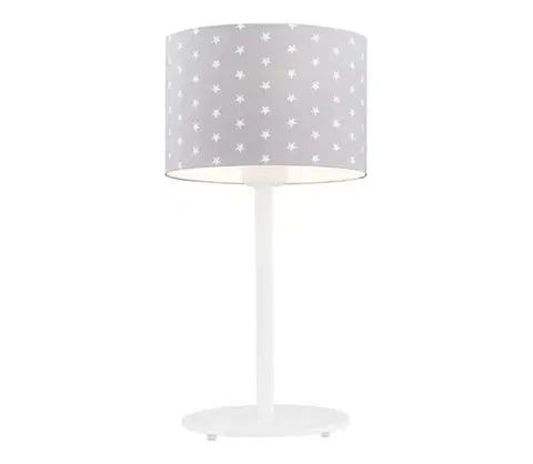 Lampy Argon 4126 - Stolná lampa MAGIC 1xE27/15W/230V šedá/biela 4126