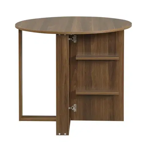Konferenčné stolíky Skladací jedálenský stôl Middle Walnut